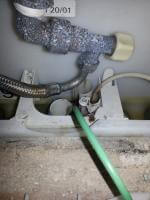 צנרת לאחר תיקון שביצע אלירן מחברת "א.א. אברהם שרותי אינסטלציה"